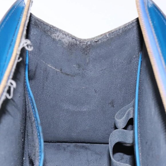 LOUIS VUITTON Epi Riviera Hand Bag Blue M48185 LV Auth 141384 - Picture 11 of 16